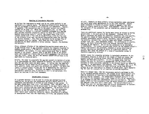 Management of Commercially Generated Radioactive Waste - U.S. ...