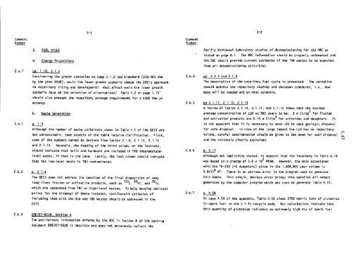 Management of Commercially Generated Radioactive Waste - U.S. ...