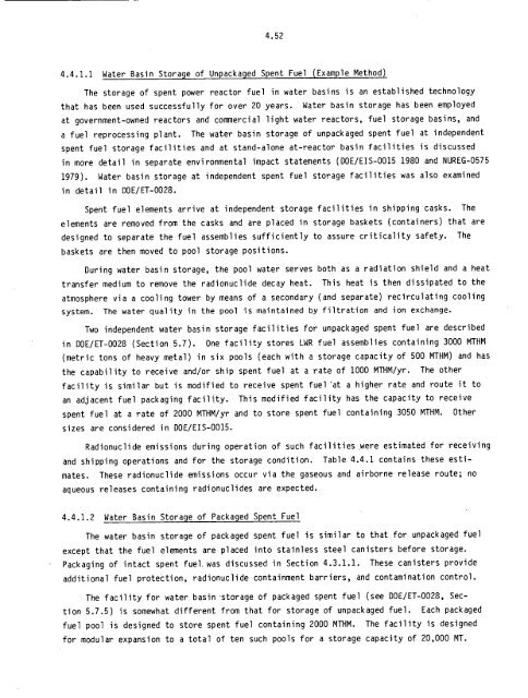 Management of Commercially Generated Radioactive Waste - U.S. ...