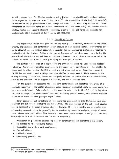 Management of Commercially Generated Radioactive Waste - U.S. ...