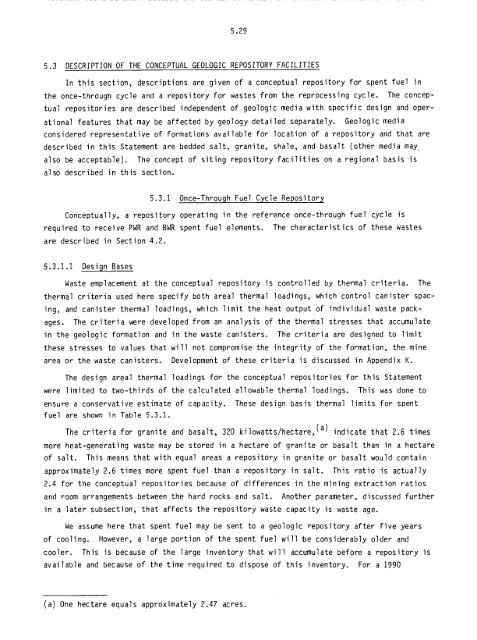 Management of Commercially Generated Radioactive Waste - U.S. ...