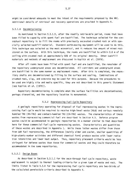 Management of Commercially Generated Radioactive Waste - U.S. ...