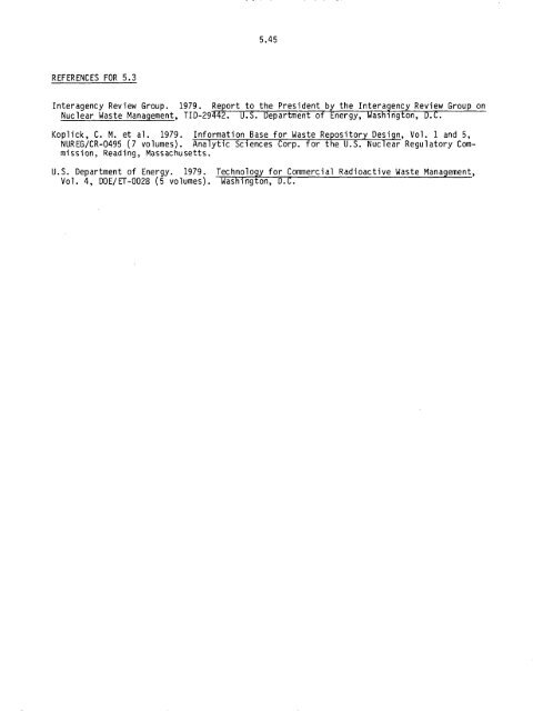 Management of Commercially Generated Radioactive Waste - U.S. ...