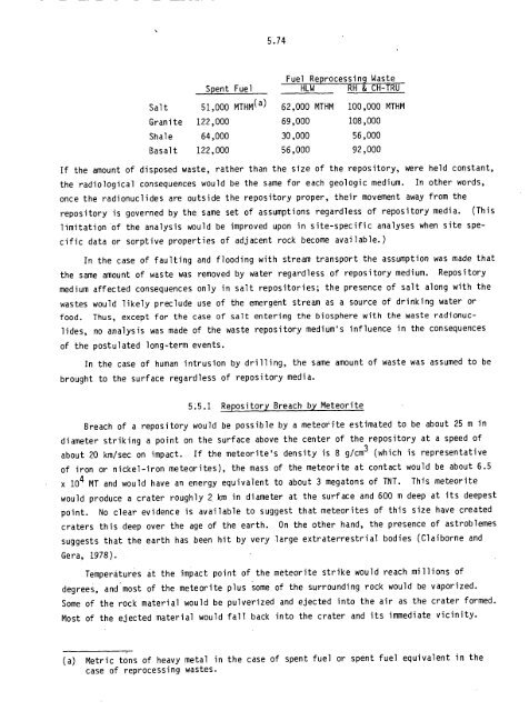 Management of Commercially Generated Radioactive Waste - U.S. ...