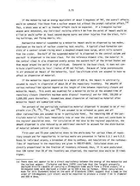 Management of Commercially Generated Radioactive Waste - U.S. ...