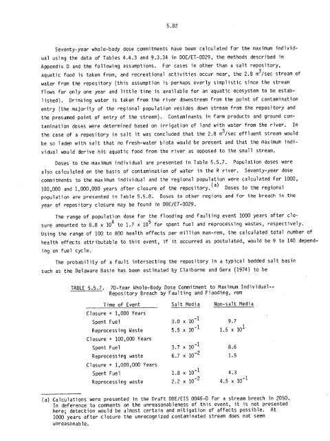 Management of Commercially Generated Radioactive Waste - U.S. ...