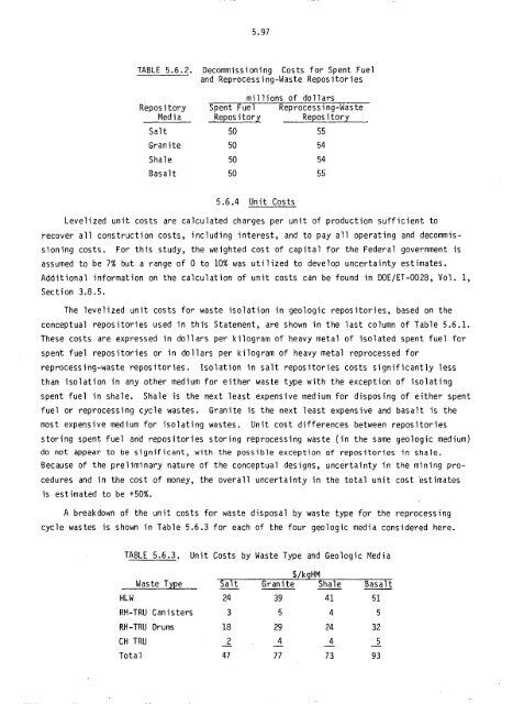 Management of Commercially Generated Radioactive Waste - U.S. ...