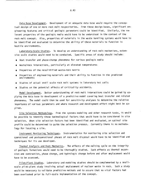 Management of Commercially Generated Radioactive Waste - U.S. ...