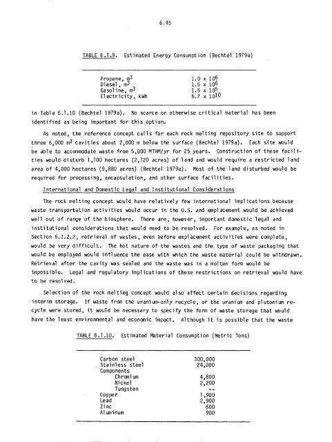 Management of Commercially Generated Radioactive Waste - U.S. ...