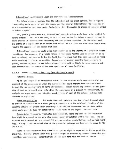 Management of Commercially Generated Radioactive Waste - U.S. ...