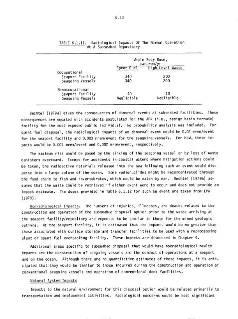 Management of Commercially Generated Radioactive Waste - U.S. ...