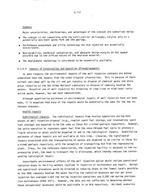 Management of Commercially Generated Radioactive Waste - U.S. ...