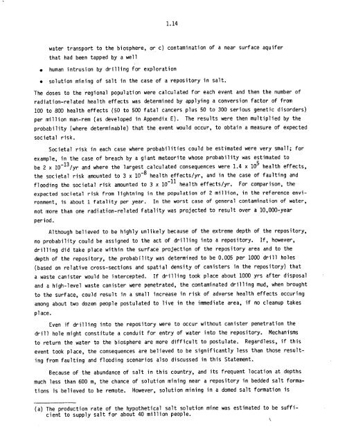 Management of Commercially Generated Radioactive Waste - U.S. ...