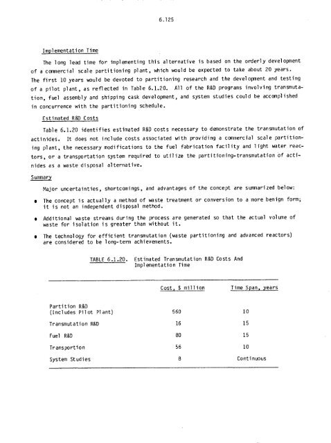 Management of Commercially Generated Radioactive Waste - U.S. ...