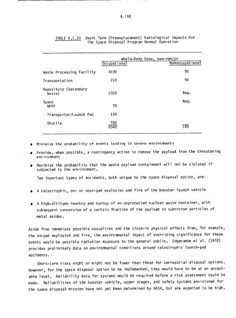 Management of Commercially Generated Radioactive Waste - U.S. ...