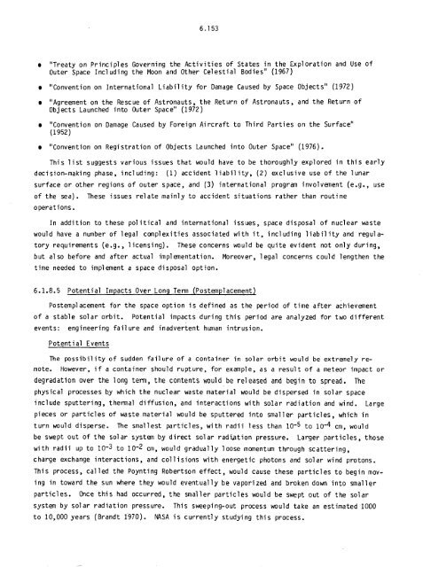 Management of Commercially Generated Radioactive Waste - U.S. ...