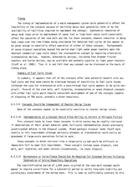 Management of Commercially Generated Radioactive Waste - U.S. ...