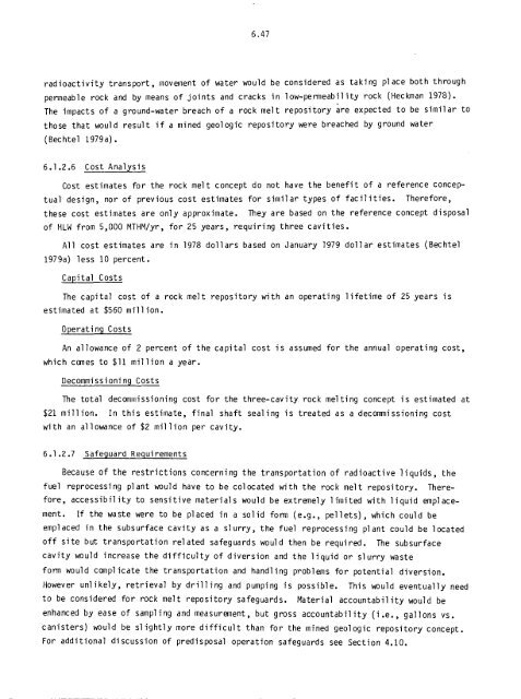 Management of Commercially Generated Radioactive Waste - U.S. ...