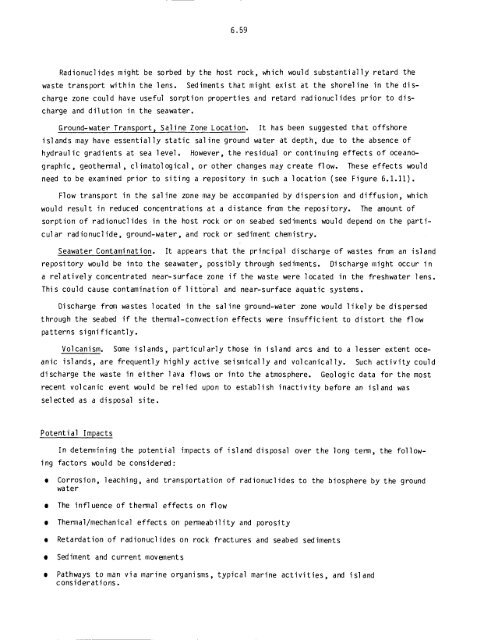 Management of Commercially Generated Radioactive Waste - U.S. ...