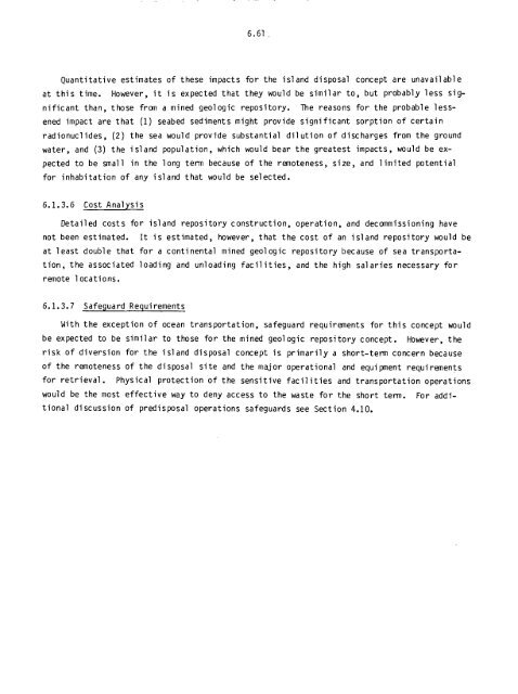 Management of Commercially Generated Radioactive Waste - U.S. ...