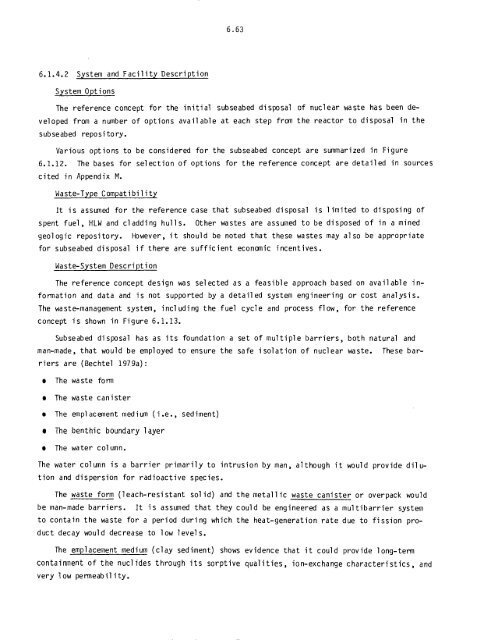 Management of Commercially Generated Radioactive Waste - U.S. ...