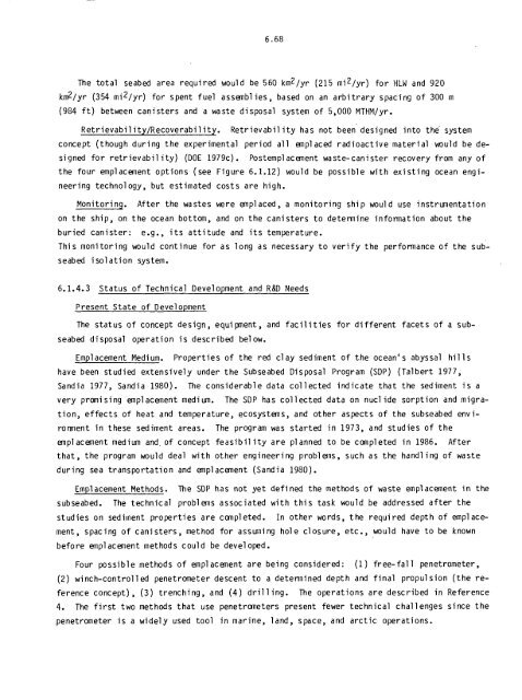 Management of Commercially Generated Radioactive Waste - U.S. ...