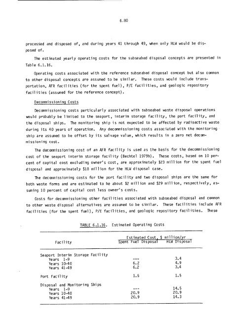 Management of Commercially Generated Radioactive Waste - U.S. ...