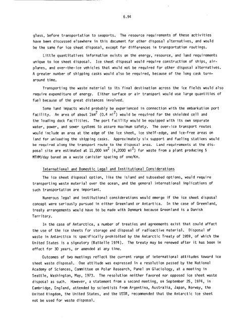 Management of Commercially Generated Radioactive Waste - U.S. ...