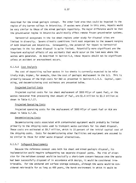 Management of Commercially Generated Radioactive Waste - U.S. ...