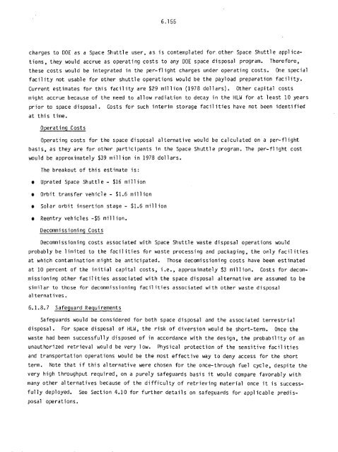 Management of Commercially Generated Radioactive Waste - U.S. ...