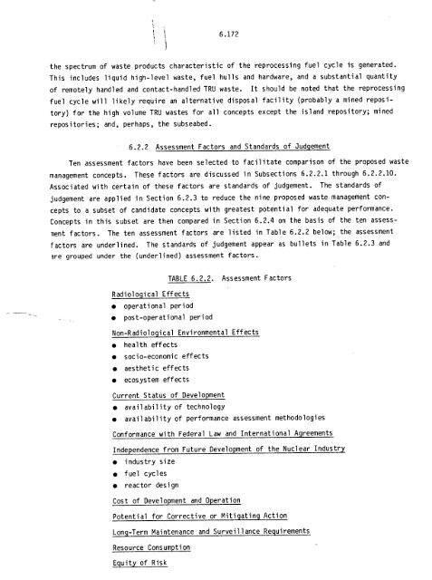 Management of Commercially Generated Radioactive Waste - U.S. ...