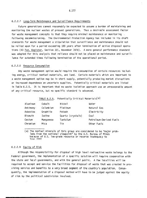 Management of Commercially Generated Radioactive Waste - U.S. ...