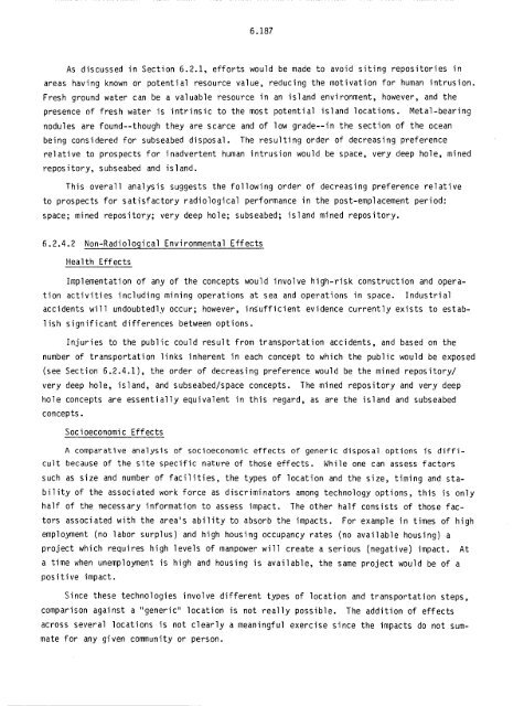 Management of Commercially Generated Radioactive Waste - U.S. ...