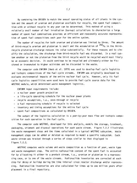 Management of Commercially Generated Radioactive Waste - U.S. ...