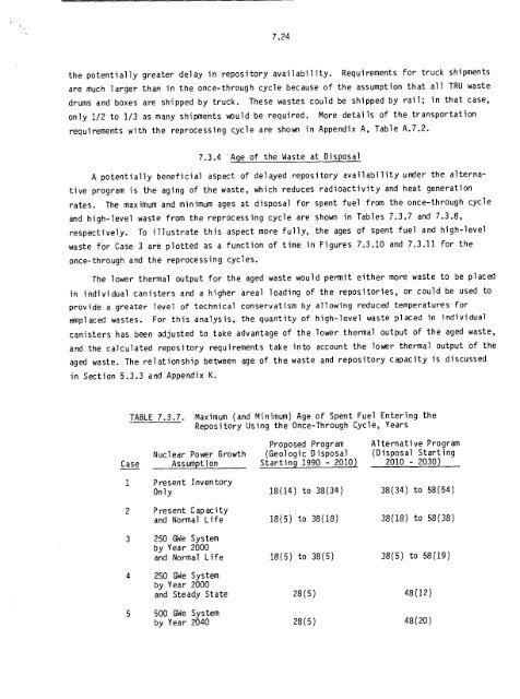 Management of Commercially Generated Radioactive Waste - U.S. ...