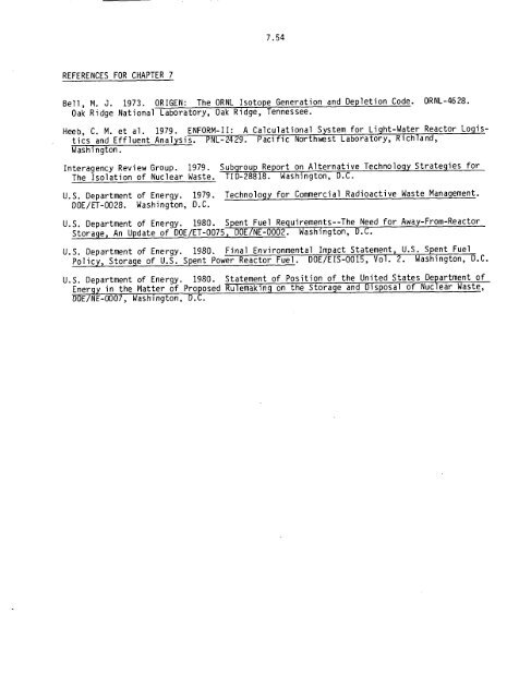 Management of Commercially Generated Radioactive Waste - U.S. ...