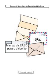 Manual da EAED para o dirigente