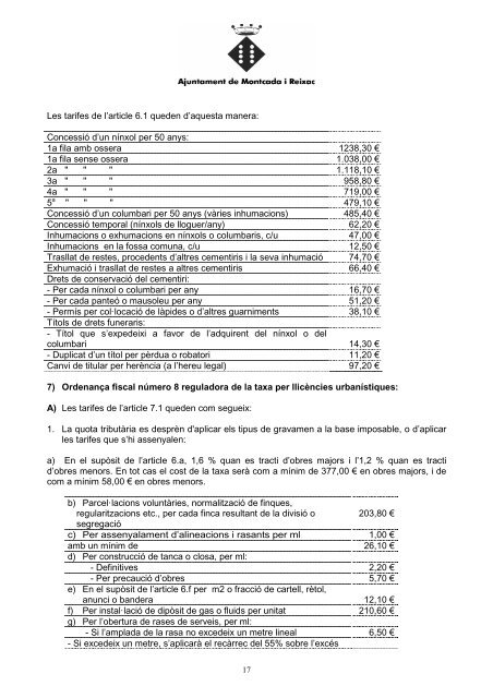 20081030Acta Ple 30 octubre 08 - Ajuntament de Montcada i Reixac