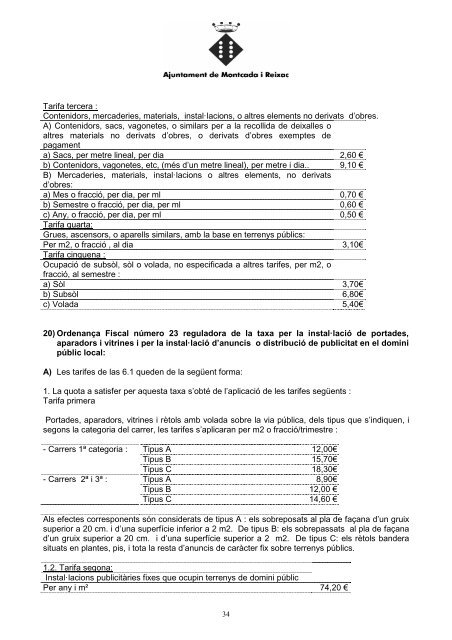 20081030Acta Ple 30 octubre 08 - Ajuntament de Montcada i Reixac