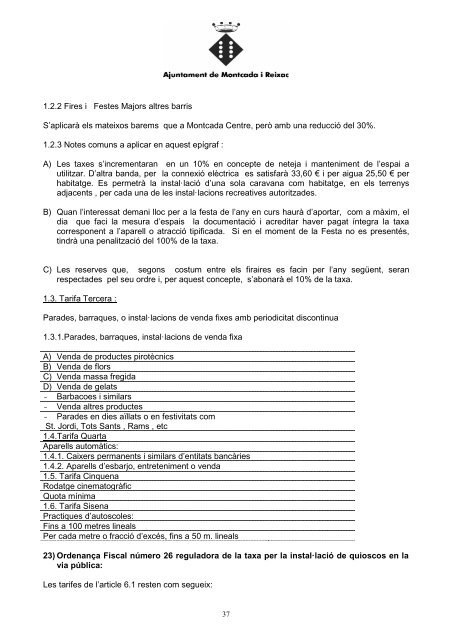 20081030Acta Ple 30 octubre 08 - Ajuntament de Montcada i Reixac