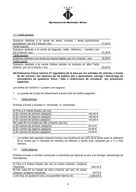 20081030Acta Ple 30 octubre 08 - Ajuntament de Montcada i Reixac