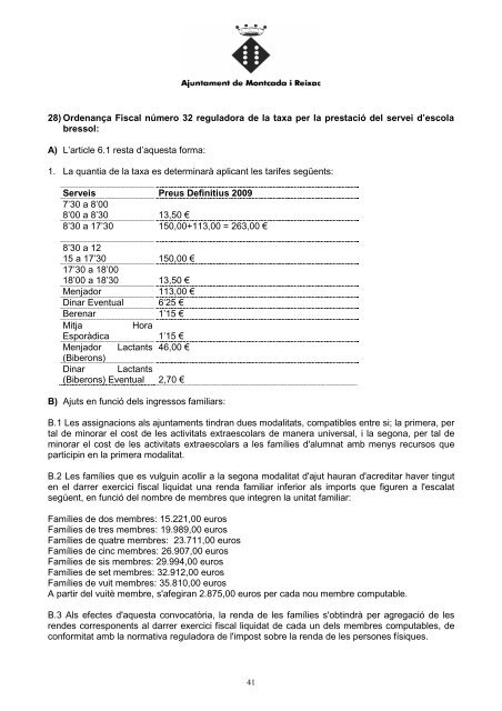 20081030Acta Ple 30 octubre 08 - Ajuntament de Montcada i Reixac