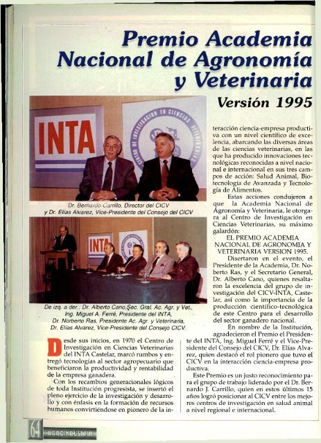 año14/ n°91 /diciembre1996 - caena.org.ar