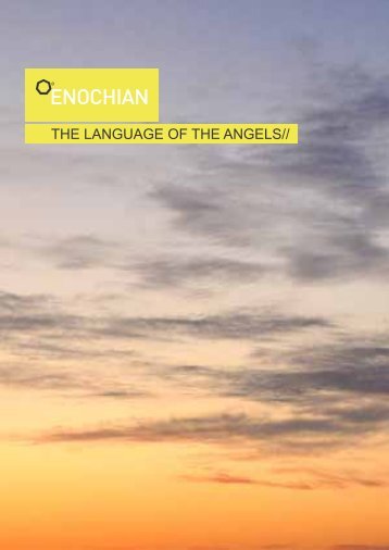 Enochian: The Language of Angels - Osho Campus