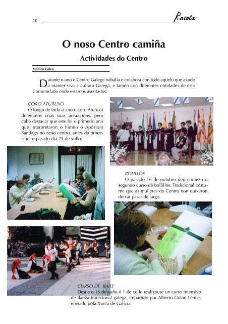 + Descargar revista nº 8 (PDF) - Centro Gallego de Vitoria