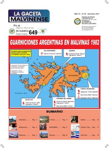 Tapa 39.pmd - Asociación Veteranos de Guerra de Malvinas