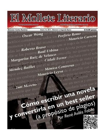 Periódico El Mollete Literario #3 - Transición