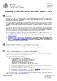 Modelo de Declaración Responsable - Viciopesca