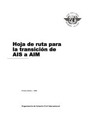 Hoja de ruta para la transición de AIS a AIM - ICAO