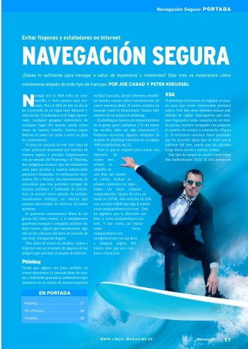 Navegación Segura [PDF, 1532 kB] - Linux Magazine